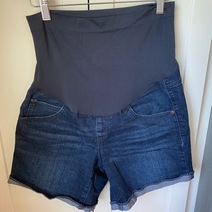 Maternity Jean Shorts